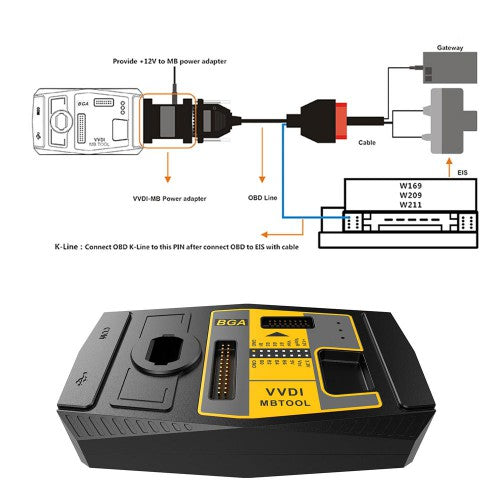 Xhorse VVDI MB BGA Tool Device for Mercedes Benz Key Programming
