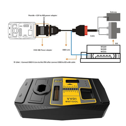 Xhorse VVDI MB BGA Tool Device for Mercedes Benz Key Programming