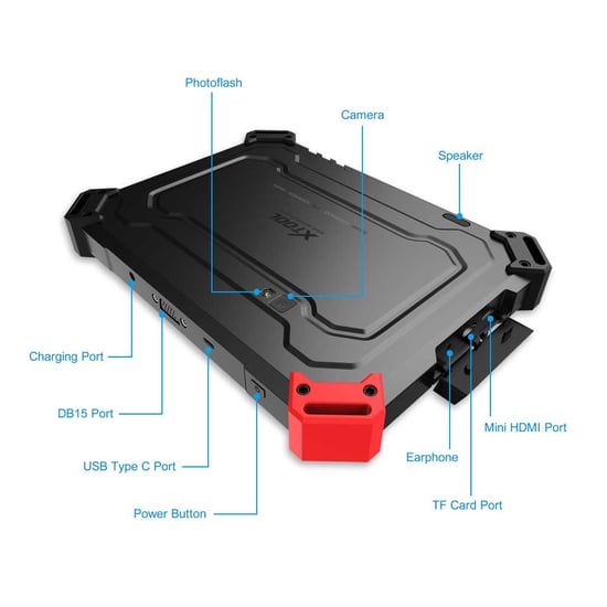 Xtool X100 PAD2 PRO OBD2 Auto Key Programmer IMMO Diagnostic Scanner Tool +KC100