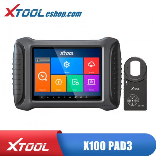 Xtool X100 PAD Elite Device & KC501 Key Chip Programmer & KC100 Adapter