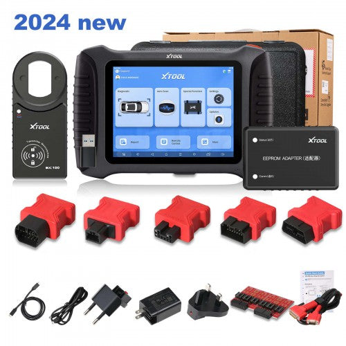 Xtool X100 PAD Elite Device & KC501 Key Chip Programmer & KC100 Adapter