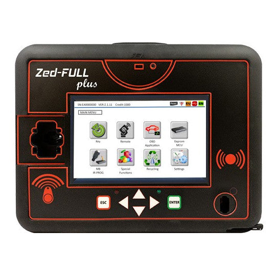 ZED-FULL Zed Full Plus All in One Transponder Key Programming Device Istanbul Anahtar