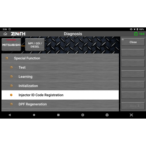 Zenith Z5 Device Diagnostic Scan Tool