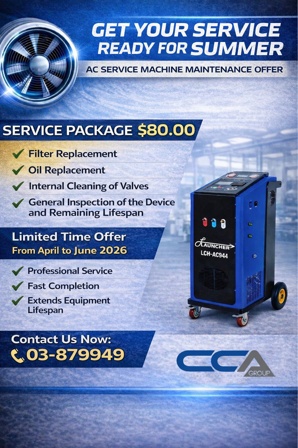 AC Maintenance Service – Summer Offer