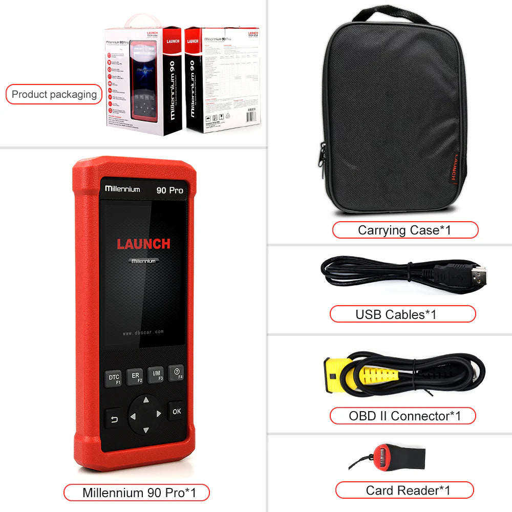 LAUNCH X-431 PAD IX LINK + (VSP-600 + MILLENNIUM 90 PRO - Free)