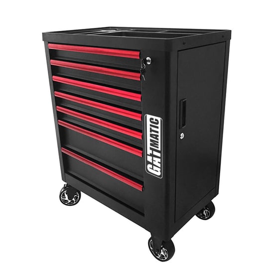GATMATIC GEC307 Empty Tool Trolley 7 Drawers