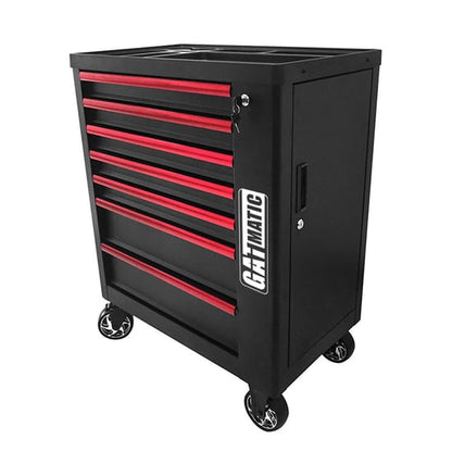 GATMATIC GEC307 Empty Tool Trolley 7 Drawers
