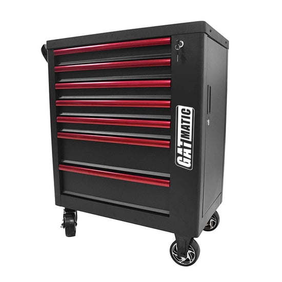 GATMATIC GEC307 Empty Tool Trolley 7 Drawers