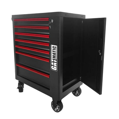 GATMATIC GEC307 Empty Tool Trolley 7 Drawers