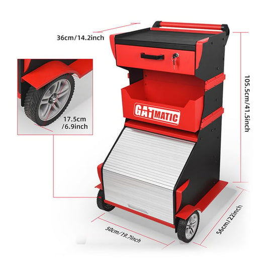 GATMATIC GEC403 Multi-functional Tool Trolley with New Appearance