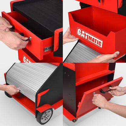 GATMATIC GEC403 Multi-functional Tool Trolley with New Appearance