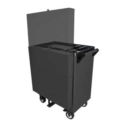 GATMATIC GEC807 Automatically Lifting Pegboard Tool Trolley