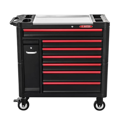 GATMATIC GEC90 Heavy-duty Rolling Tool Cabinet Steel Worktop
