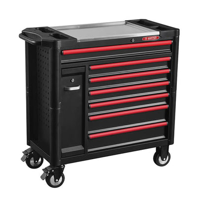 GATMATIC GEC90 Heavy-duty Rolling Tool Cabinet Steel Worktop