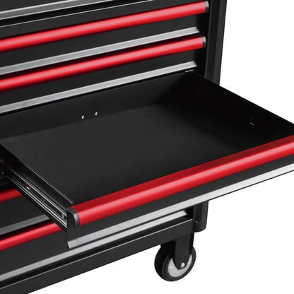 GATMATIC GEC90 Heavy-duty Rolling Tool Cabinet Steel Worktop