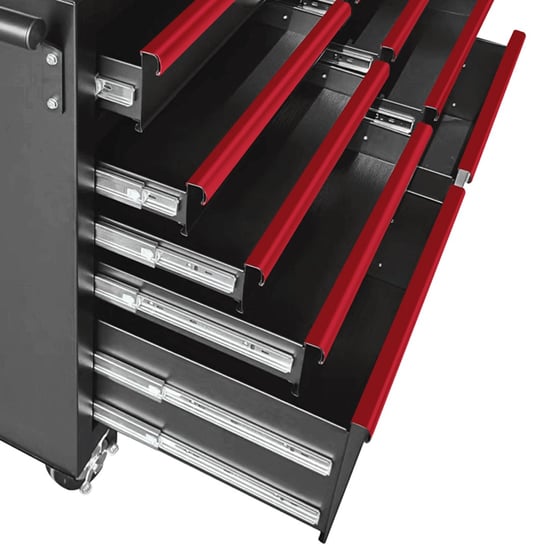 GATMATIC GEC905 Wood Worktop Tool Cabinet With Heavy-duty Casters