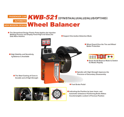 LAUNCH KWB-521 WHEEL BALANCER