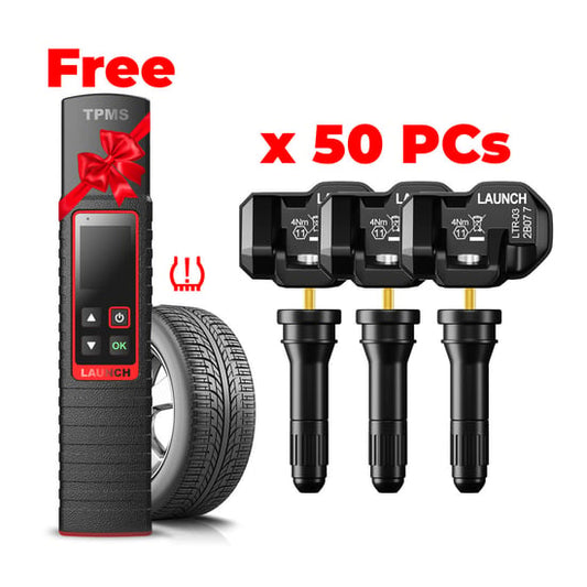LAUNCH 50 Pcs TPMS sensors Rubber Sensor +  Free TSGUN