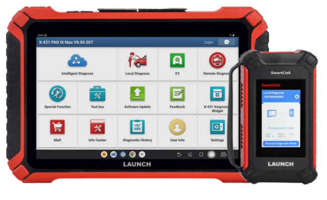 LAUNCH X-431 PAD IX LINK + (VSP-600 + MILLENNIUM 90 PRO - Free)