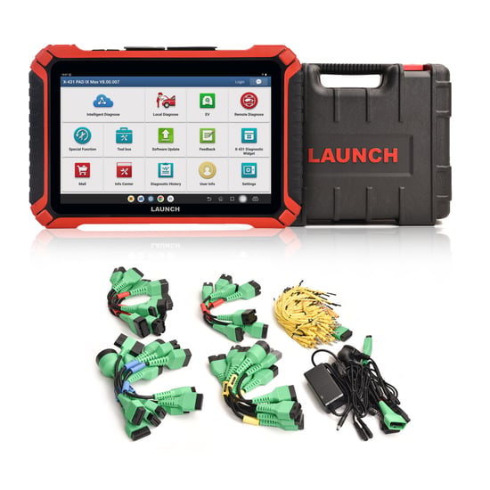 LAUNCH X-431 PAD IX LINK PAD 9 + EV Diagnostic Add-on Kit Special Bundle