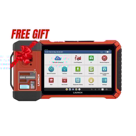 Launch X-431 PAD IX LINK PAD 9 LINK High-end Flagship Diagnostic Tool & Free X-PROG 3 Advanced Immobilizer and Key Programming Module Gift