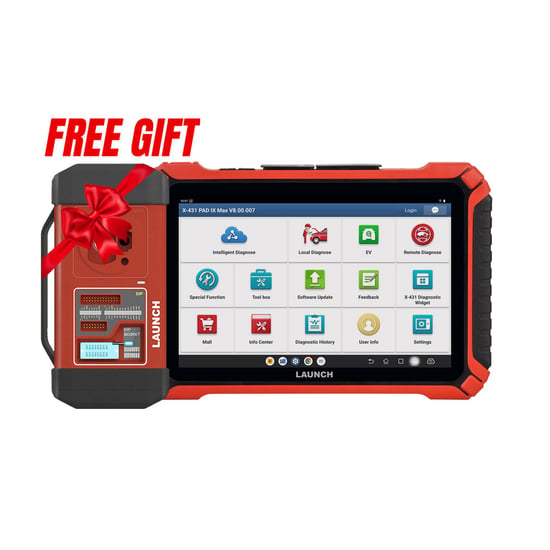 LAUNCH X-431 PAD IX LINK PAD 9 LINK High-end Flagship Diagnostic Tool & Free X-PROG 3 Advanced Immobilizer and Key Programming Module Gift