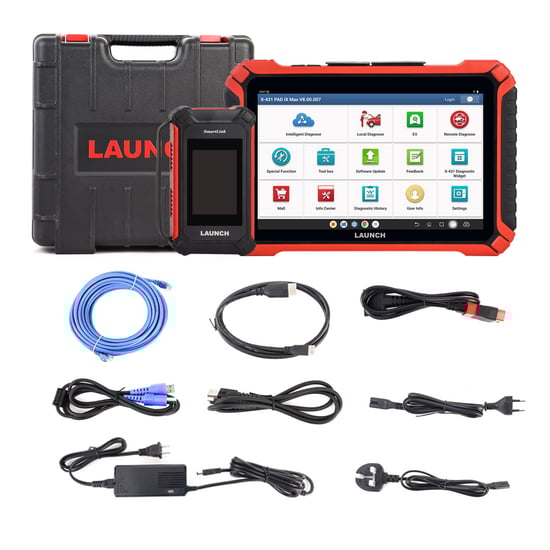 Launch X-431 PAD IX LINK PAD 9 LINK High-end Flagship Diagnostic Tool & Free X-PROG 3 Advanced Immobilizer and Key Programming Module Gift