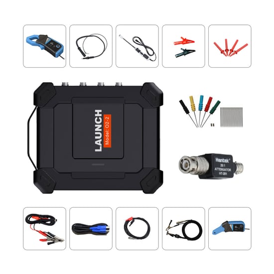 Launch X431 O2-2 Advanced Scopebox Analyze Data Solving Complex Electrical Faults