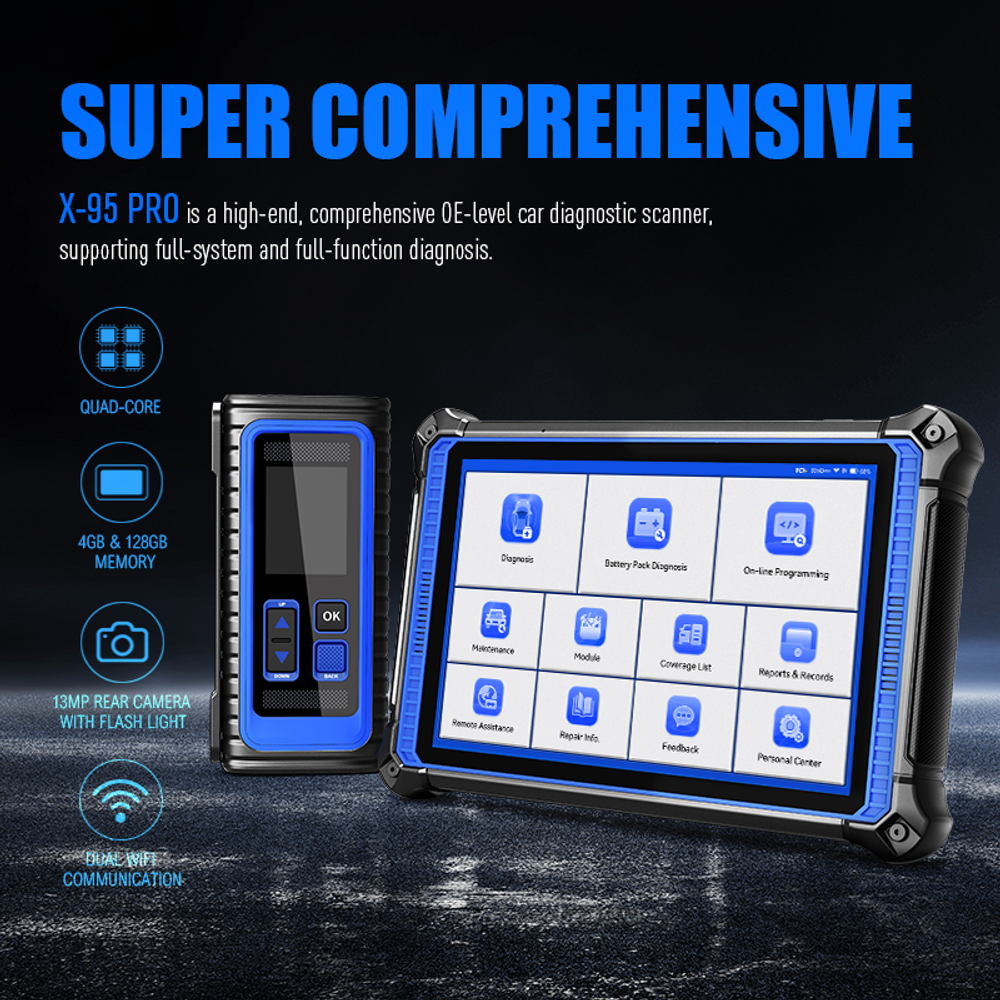 UDIAG X-95 PRO OE-Level Full System Diagnostic Tool