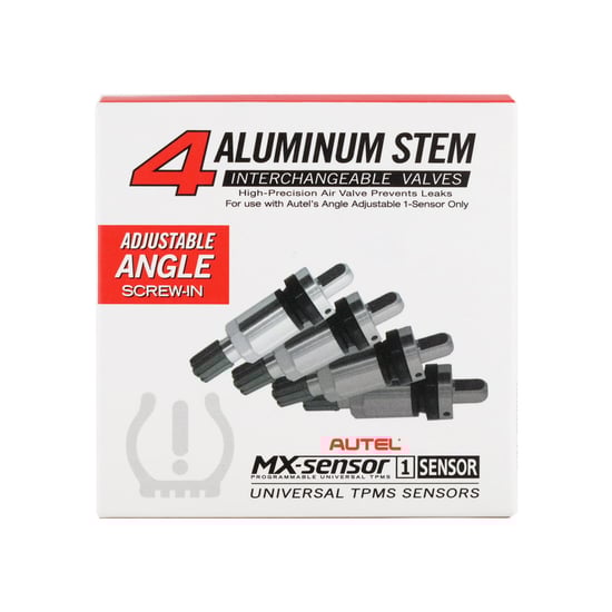 Autel MX 1-Sensor TPMS Metal Valve Kit Set of 4 Replacement Valve Stems
