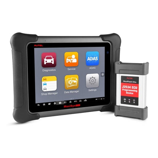 Autel MaxiSYS Elite OBD2 Bi-Directional Diagnostic Scanner And J2534 VCI & Free MaxiBAS BT506