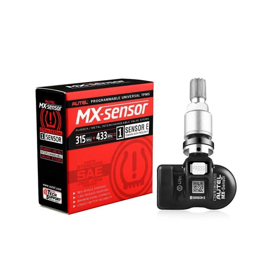 Autel MX-Sensor E TPMS Programmable 2-In-1 315-433MHz Metal Tire Pressure Sensors