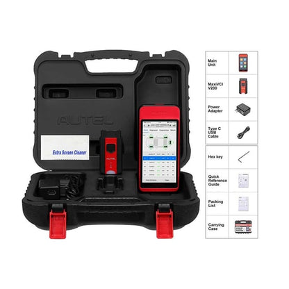 Autel MX-Sensor E TPMS Rubber 200 PCs + Free MaxiTPMS ITS600 Tire Wireless Android Tablet